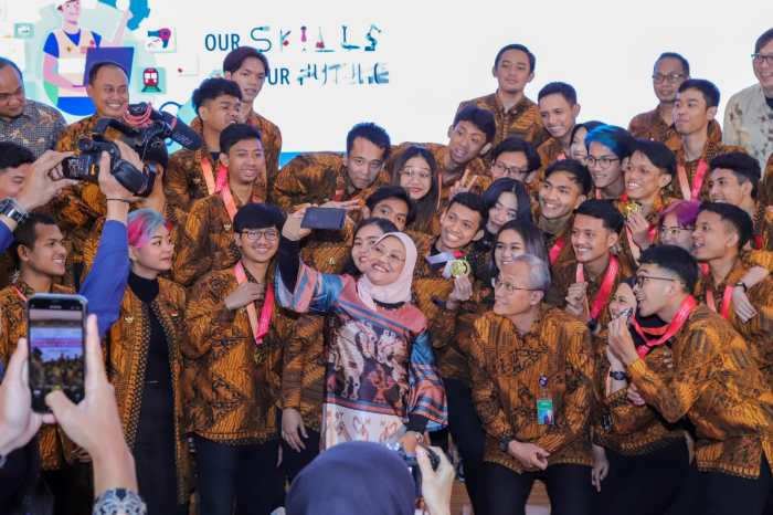 Menaker Lepas Delegasi Indonesia ke Ajang WorldSkills ASEAN 2025